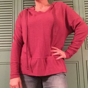 NWOT Soft red hoodie